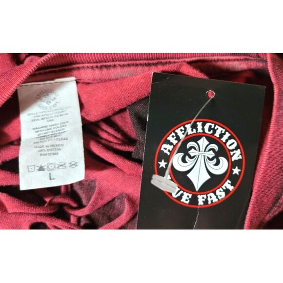 Affliction Newport Motors NWT- Size L - Picture 11 of 12